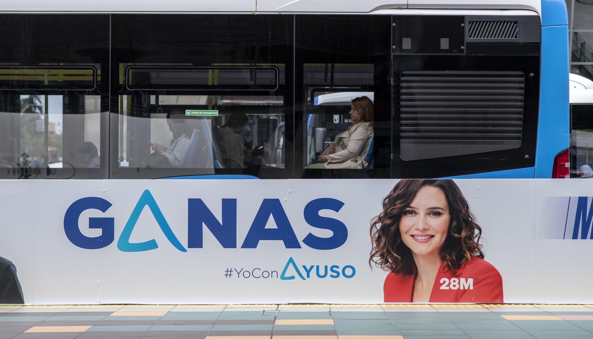 Carteles electorales PP PSOE Castellana - 3